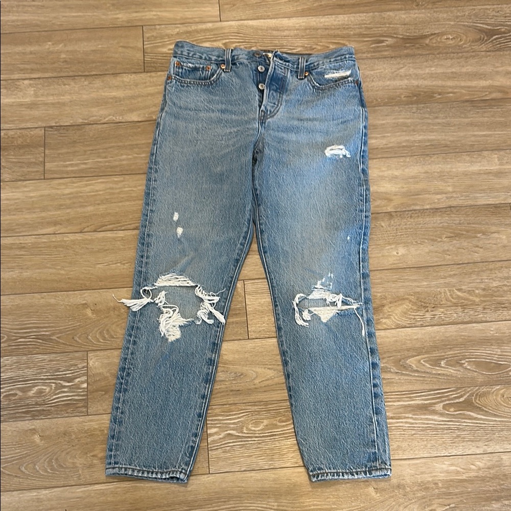 Levi’s Wedgie Blue Jeans